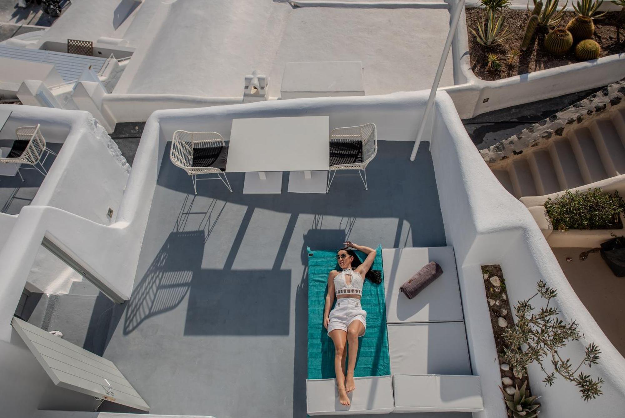 Heavens Edge Hotell Imerovígli Eksteriør bilde