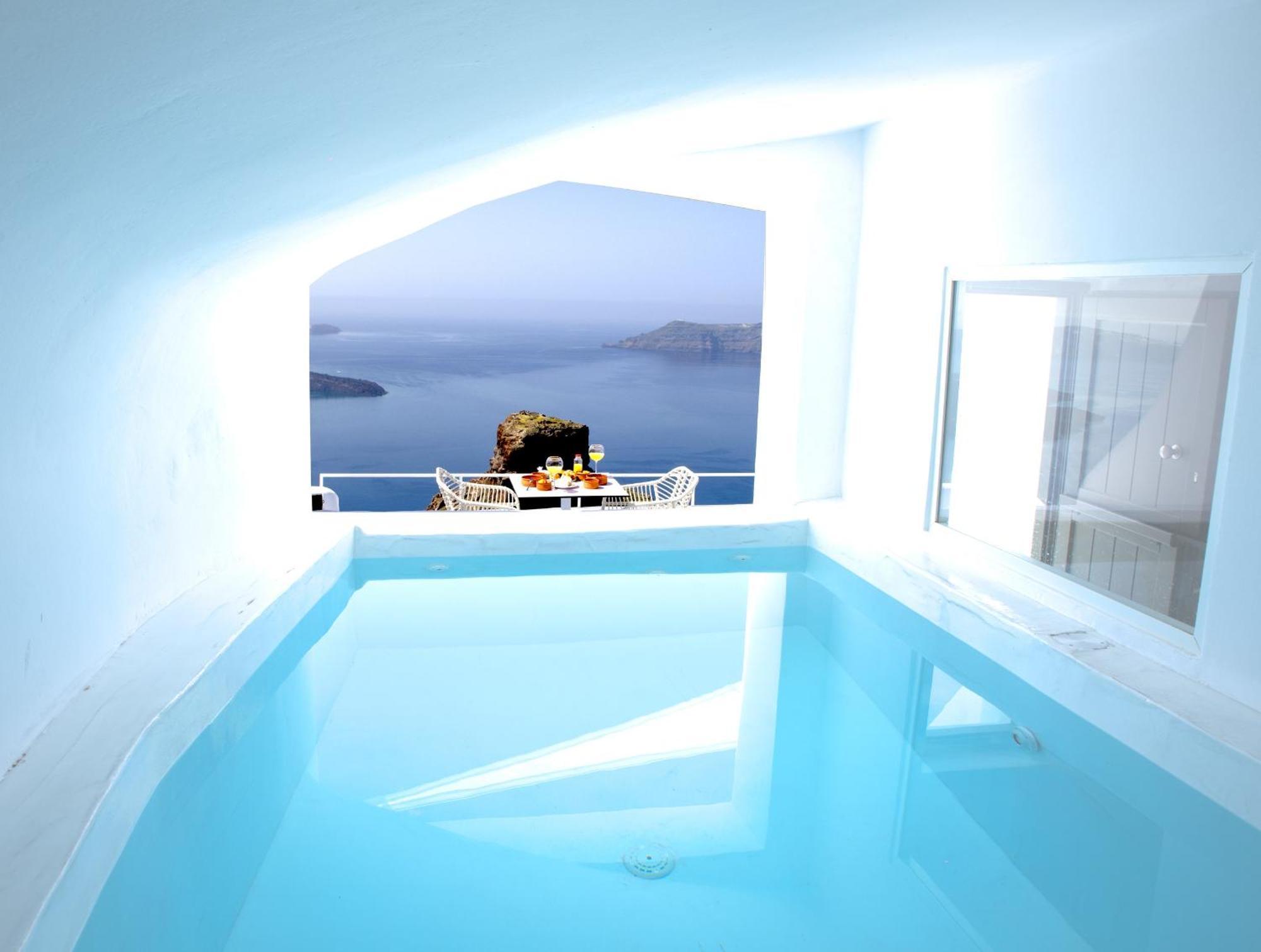 Heavens Edge Hotell Imerovígli Eksteriør bilde