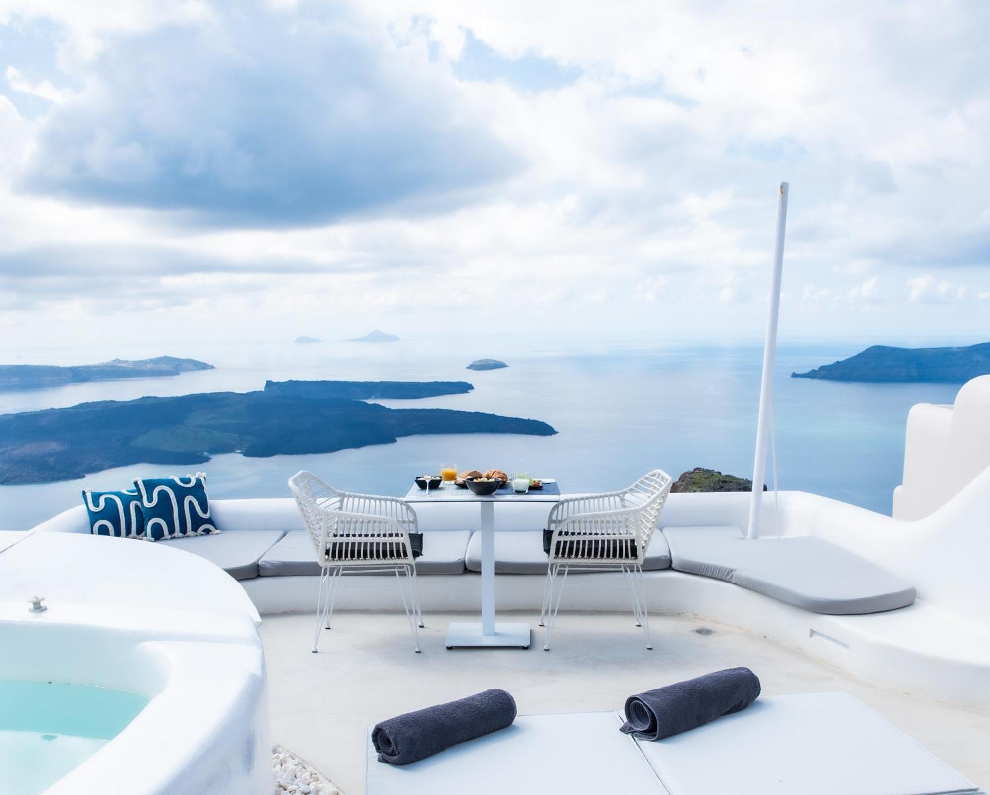 Heavens Edge Hotell Imerovígli Eksteriør bilde