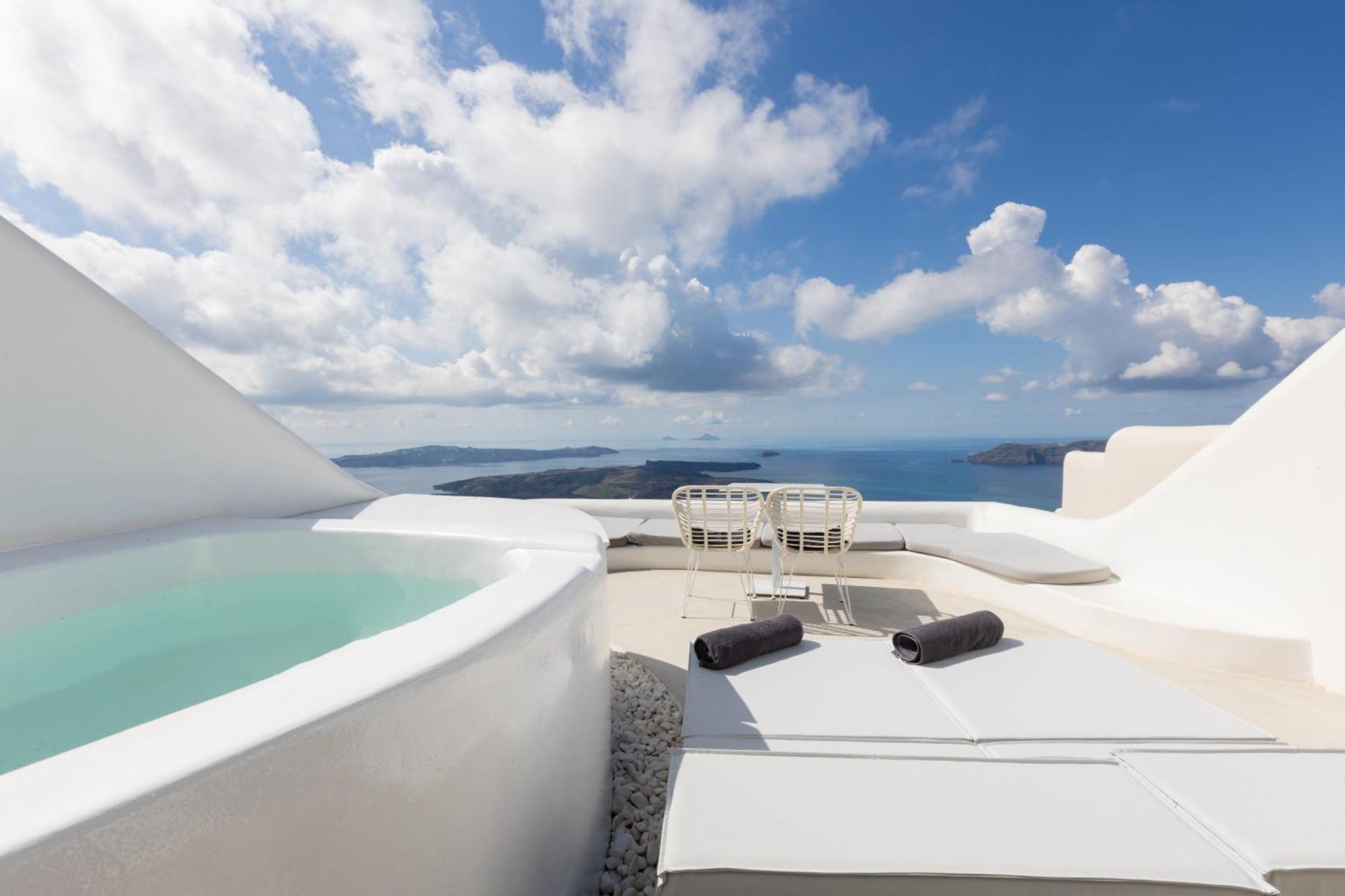 Heavens Edge Hotell Imerovígli Eksteriør bilde