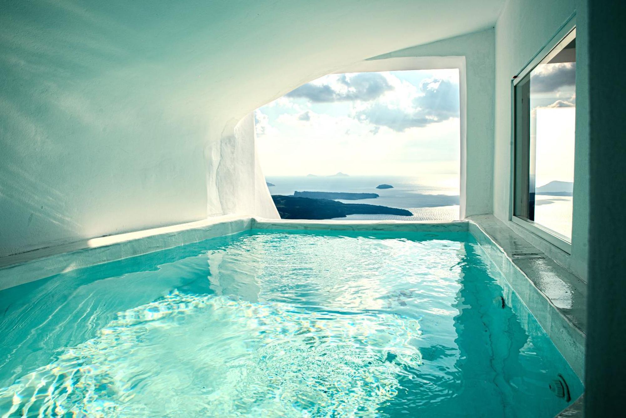 Heavens Edge Hotell Imerovígli Eksteriør bilde